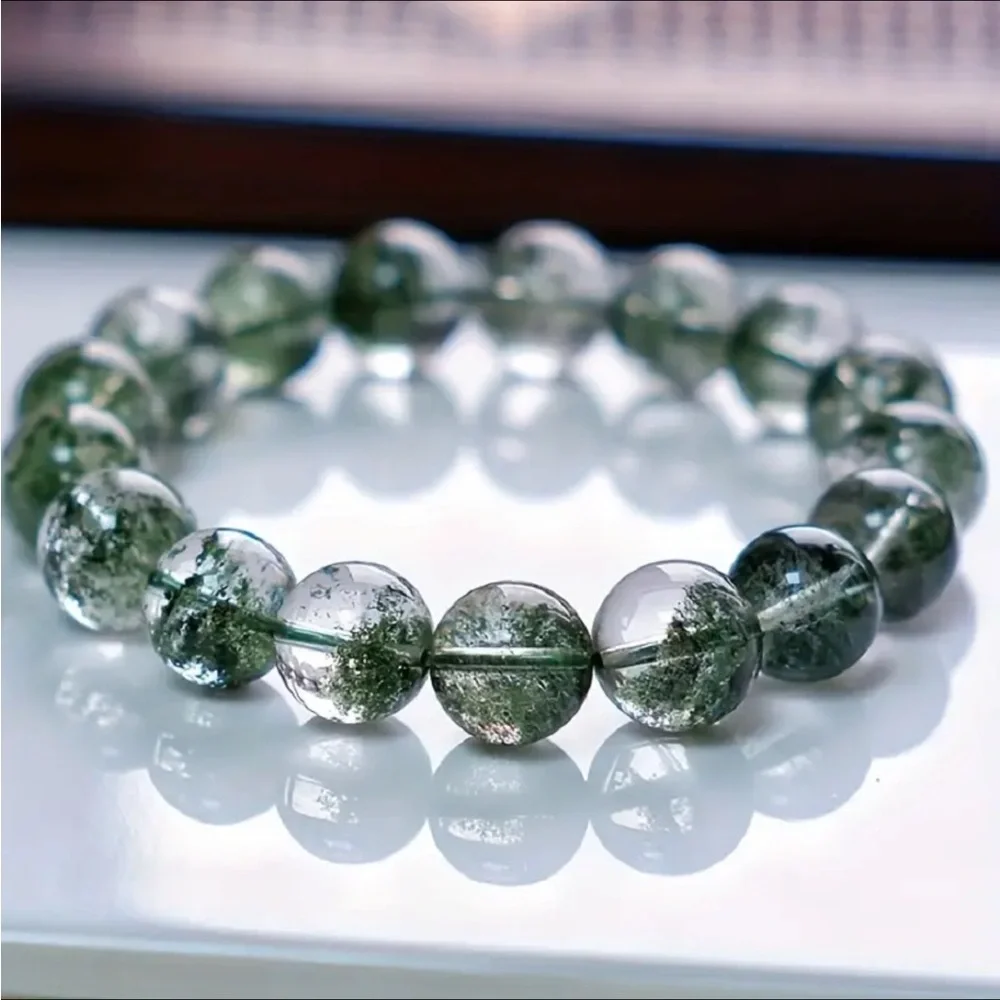 Mossy Green Quartz bracelet